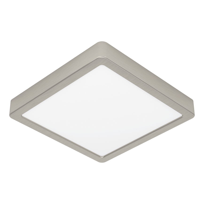 Eglo - LED RGBW Dimmbar badrumstaklampa LED/10,5W/230V 2700-6500K 22x22 cm IP44 mattkrom