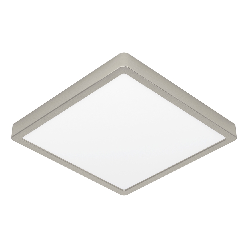 Eglo - LED RGBW dimbar badrumsarmatur LED/13,5W/230V 2700-6500K 29,5x29,5 cm IP44 mattkrom
