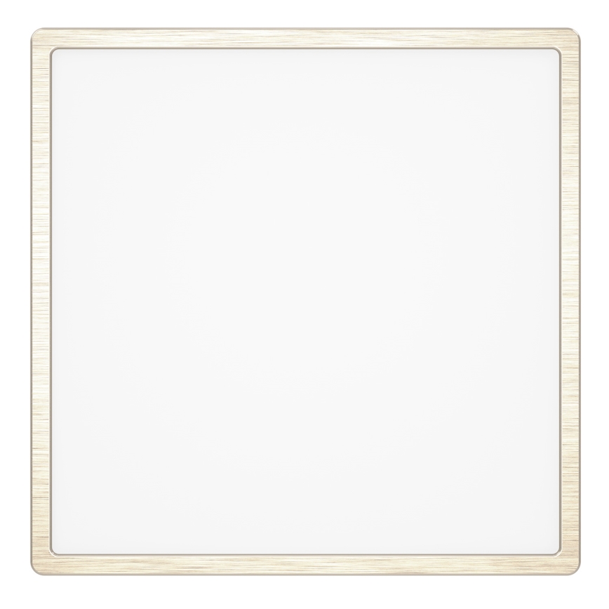 Eglo - LED RGBW dimbar badrumsarmatur LED/13,5W/230V 2700-6500K 29,5x29,5 cm IP44 mattkrom