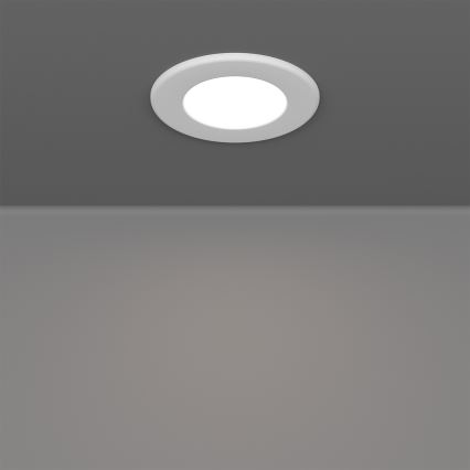 Eglo - Set med 3 infällda LED-armaturer LED/3,7W/230V 2700/4000/6500K Ø 8,8 cm vit