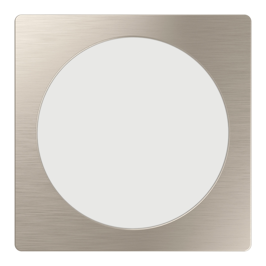Eglo - Infälld LED-armatur LED/10,5W/230V 2700/4000/6500K 16,6x16,6 cm matt krom