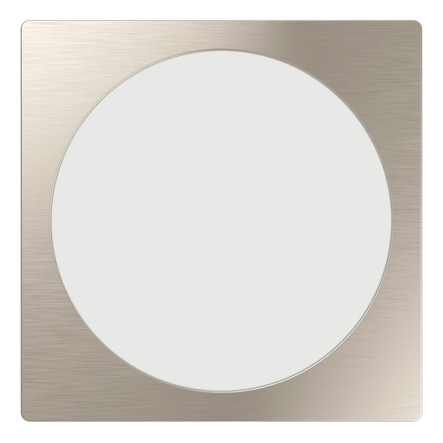 Eglo - LED infälld taklampa LED/18,5W/230V 2700/4000/6500K 21,6x21,6 cm matt krom