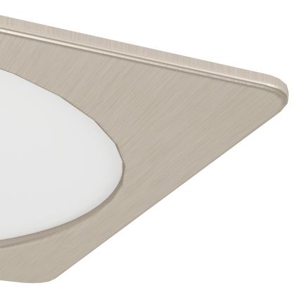 Eglo - LED infälld taklampa LED/18,5W/230V 2700/4000/6500K 21,6x21,6 cm matt krom