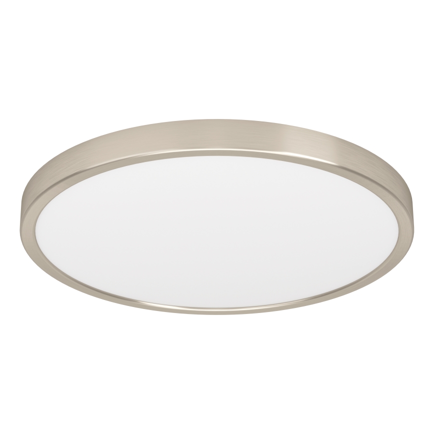 Eglo - LED RGBW dimbar badrumstaklampa LED/17,5W/230V 2700-6500K Ø 38,9 cm IP44 mattkrom