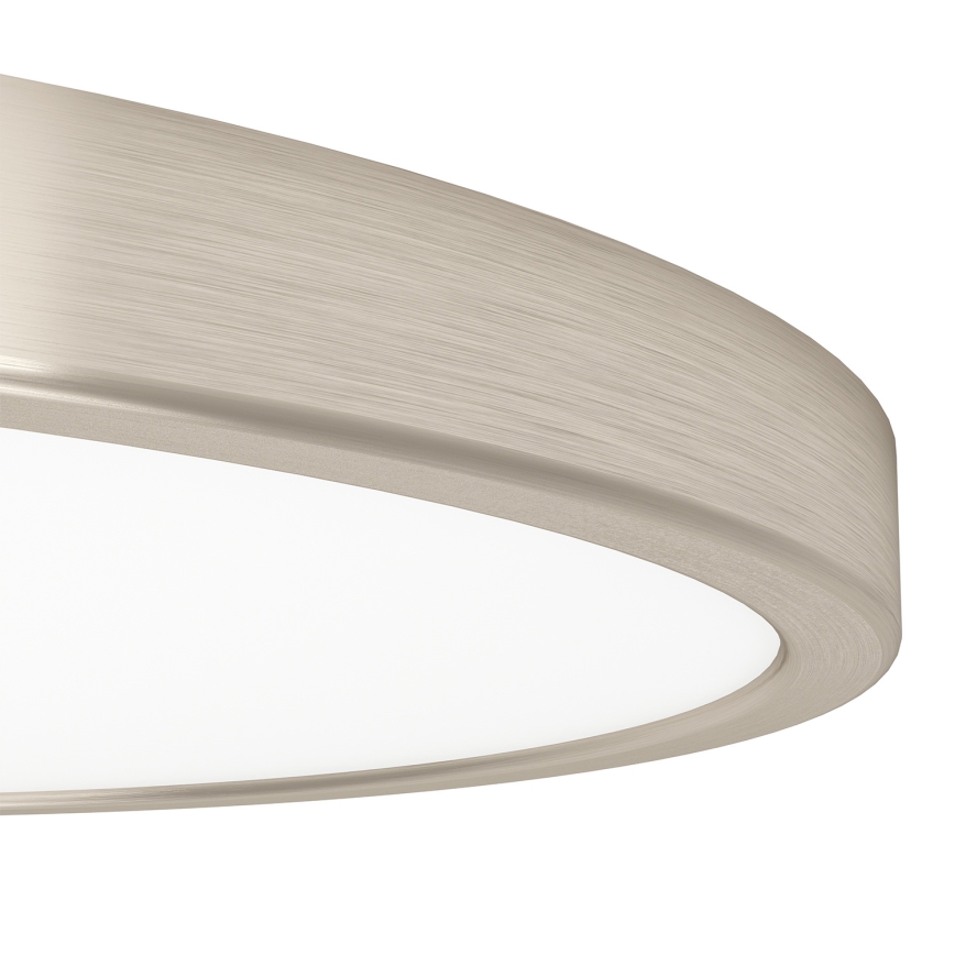 Eglo - LED RGBW dimbar badrumstaklampa LED/17,5W/230V 2700-6500K Ø 38,9 cm IP44 mattkrom