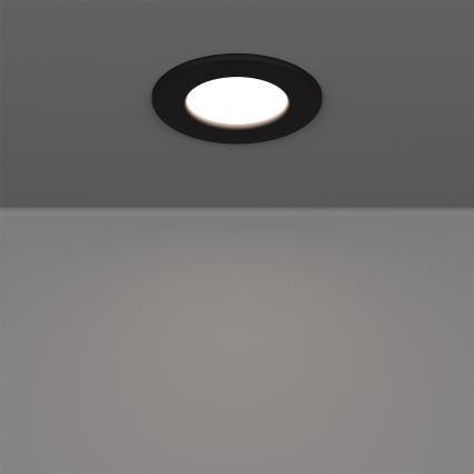 Eglo - Set med 3 dimbara LED RGBW infällda badrumsarmaturer LED/2,8W/230V 2700-6500K Ø 8,8 cm IP44 svart