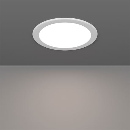 Eglo - LED RGBW Dimbart infällt badrumsarmatur LED/9,5W/230V 2700–6500K Ø 16,8 cm IP44 vit