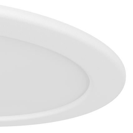 Eglo - LED RGBW Dimbart infällt badrumsarmatur LED/9,5W/230V 2700–6500K Ø 16,8 cm IP44 vit
