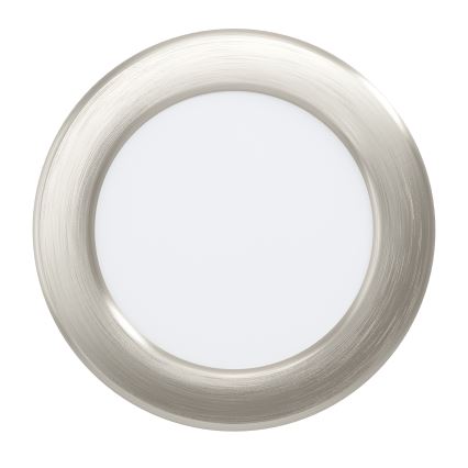 Eglo - LED RGBW dimbar infälld badrumsarmatur LED/5W/230V 2700-6500K Ø 12 cm IP44 matt krom