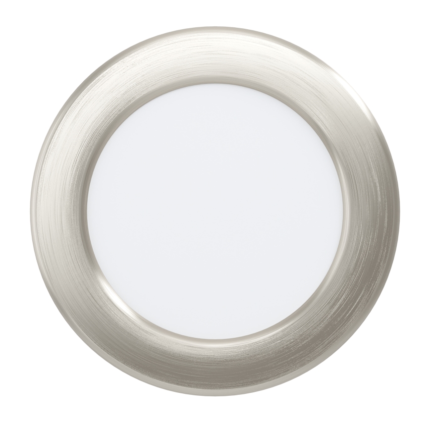 Eglo - LED RGBW dimbar infälld badrumsarmatur LED/5W/230V 2700-6500K Ø 12 cm IP44 matt krom