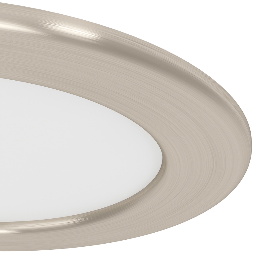 Eglo - LED RGBW dimbar infälld badrumsarmatur LED/5W/230V 2700-6500K Ø 12 cm IP44 matt krom