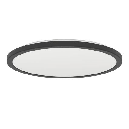 Eglo - LED taklampa för badrum LED/18,5W/230V 2700K/4000K/6500K diameter 38,9 cm IP44 svart