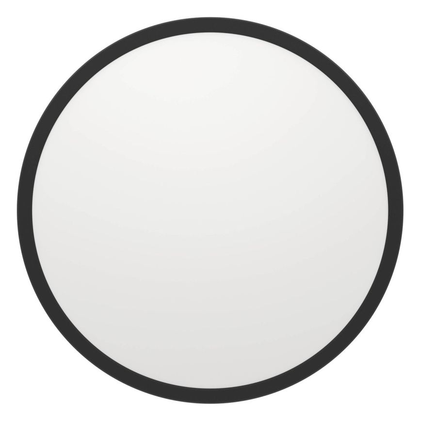 Eglo - LED badrumsplafond LED/16,8W/230V 2700/4000/6500K Ø 50 cm IP44 svart