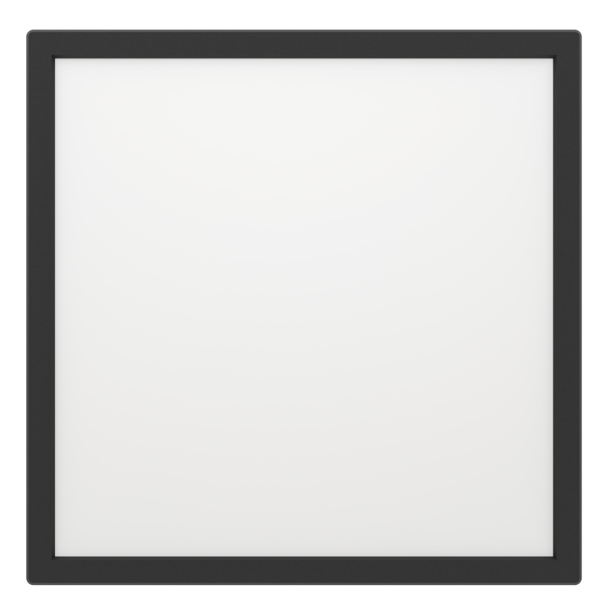 Eglo - LED badrumsplafond LED/13,4W/230V 2700/4000/6500K 29x29 cm IP44 svart