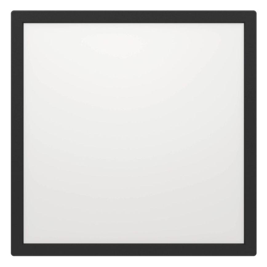 Eglo - LED badrumsplafond LED/17,6W/230V 2700/4000/6500K 39x39 cm IP44 svart