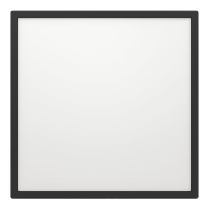 Eglo - LED taklampa för badrum LED/17W/230V 2700/4000/6500K 50x50 cm IP44 svart