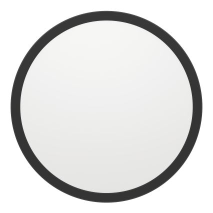 Eglo - LED ljusreglerad taklampa till badrum LED/18,5W/230V 2700-6500K diameter 38,9 cm IP44 svart + fjärrkontroll