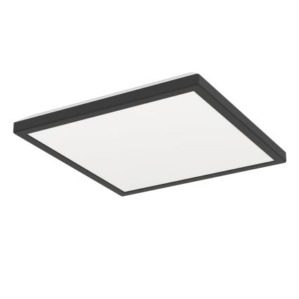 Eglo - LED RGBW Ljusreglerad vägglampa för badrum LED/13,4W/230V 2700-6500K 29x29 cm IP44 svart
