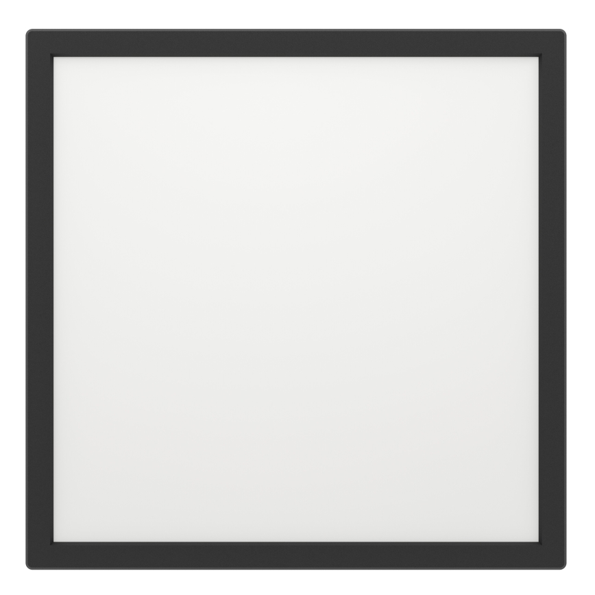 Eglo - LED RGBW Ljusreglerad vägglampa för badrum LED/13,4W/230V 2700-6500K 29x29 cm IP44 svart