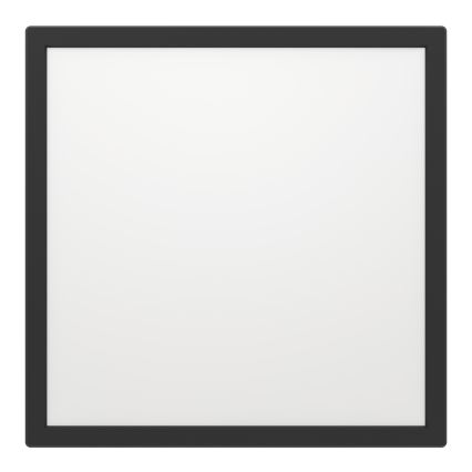 Eglo - LED RGBW Ljusreglerad vägglampa för badrum LED/17,6W/230V 2700-6500K 39x39 cm IP44 svart ZigBee