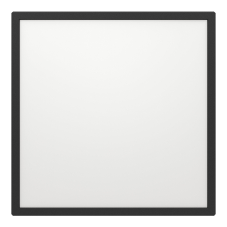 Eglo - LED RGBW Ljusreglerad vägglampa för badrum LED/17W/230V 2700-6500K 50x50cm IP44 svart ZigBee