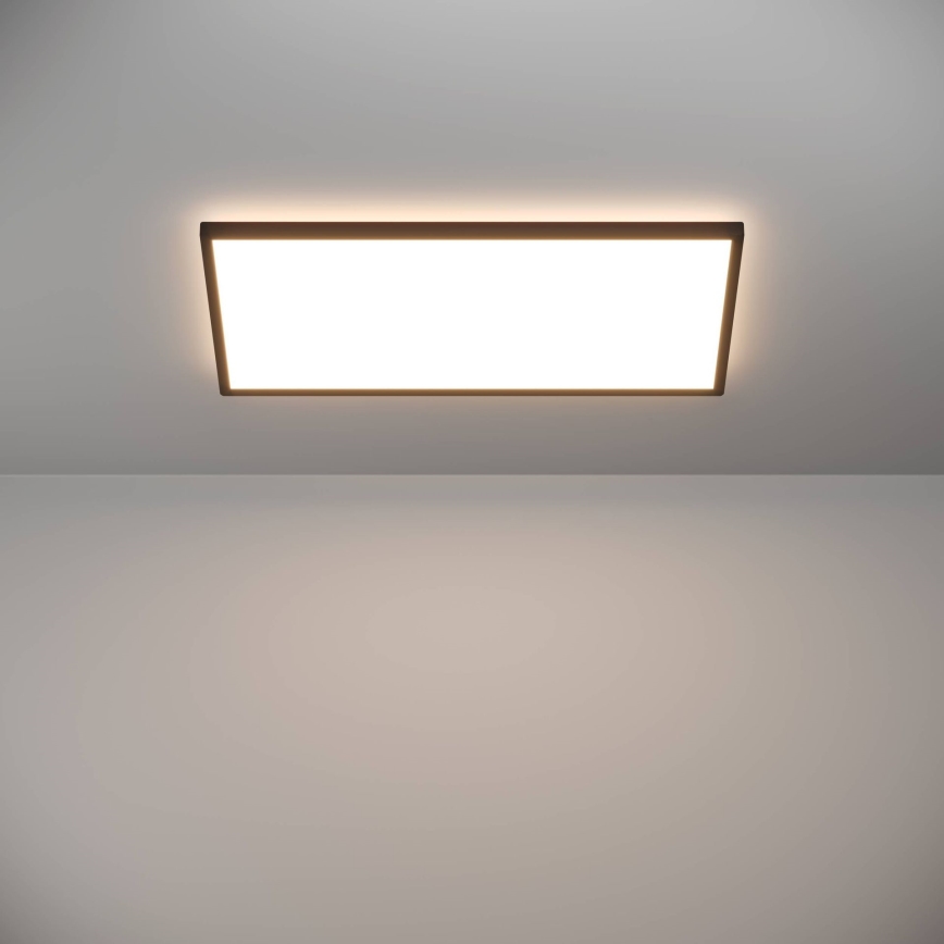 Eglo - LED RGBW Ljusreglerad vägglampa för badrum LED/17,2W/230V 2700-6500K 30x57cm IP44 svart ZigBee