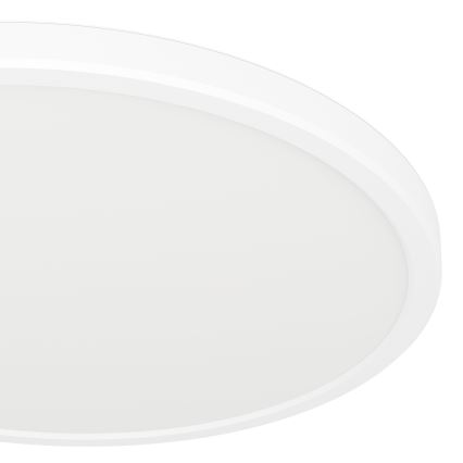 Eglo - LED RGBW Ljusreglerad vägglampa för badrum LED/13,9W/230V 2700-6500K diameter 30 cm IP44 vit ZigBee