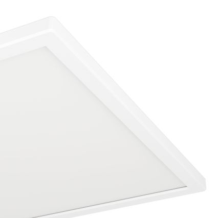 Eglo - LED RGBW Dimbar badrumstaklampa LED/17,6W/230V 2700-6500K 39x39 cm IP44 vit ZigBee