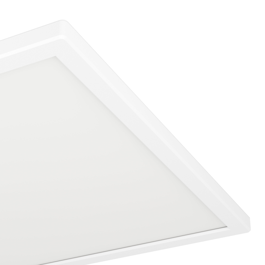 Eglo - LED RGBW Dimbar badrumstaklampa LED/17,6W/230V 2700-6500K 39x39 cm IP44 vit ZigBee
