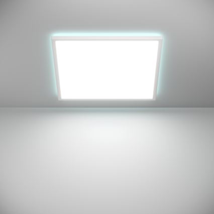 Eglo - LED RGBW Ljusreglerad vägglampa för badrum LED/17W/230V 2700-6500K 50x50 cm IP44 vit ZigBee