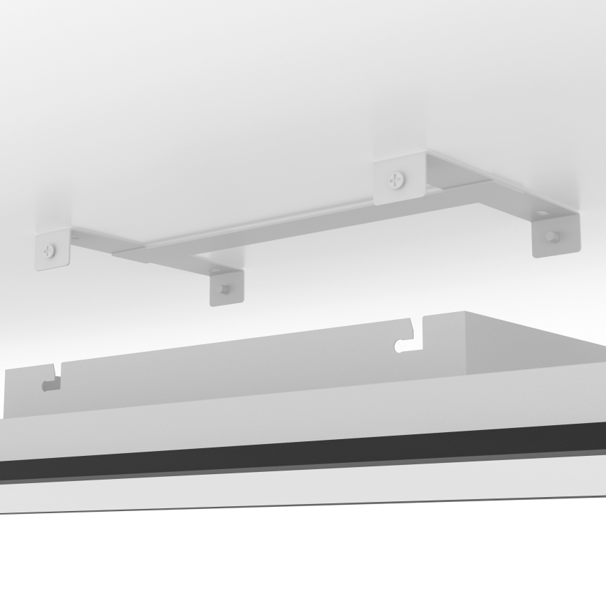 Eglo - LED RGBW Dimbar ytmonterad LED-panel/34W/230V 2700-6500K 120x30 cm svart