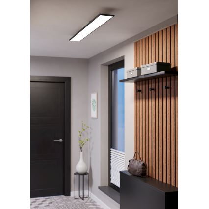 Eglo - LED RGBW dimbar ytmonterad LED-panel/28W/230V 2700–6500K 120x15 cm svart