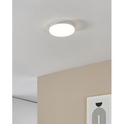 Eglo - LED badrumsplafond LED/16,5W/230V 2700/4000/6500K Ø 26 cm IP54 vit