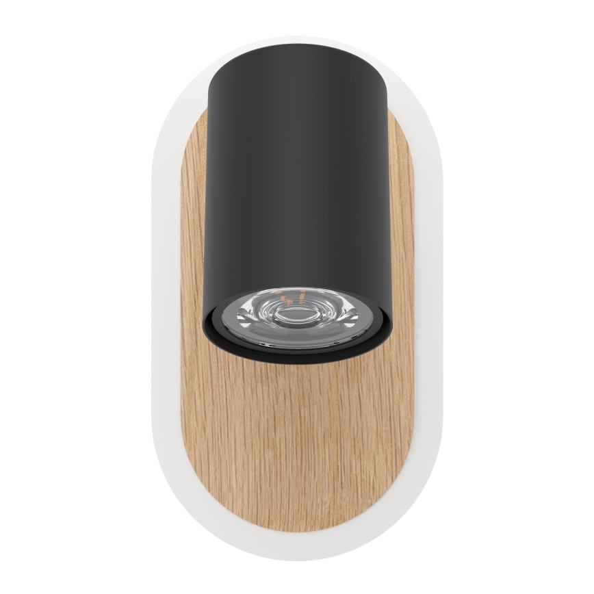 Eglo - LED-väggspot LED/7W/230V brun/svart