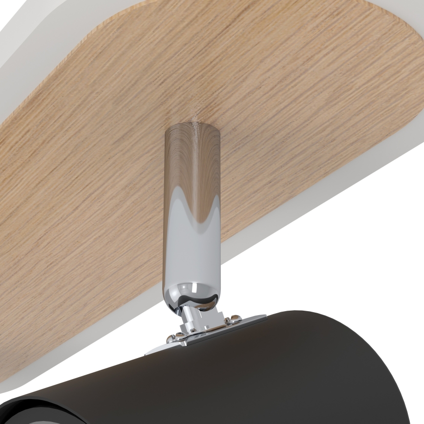 Eglo - LED-spotlampa LED/20W/230V brun/svart
