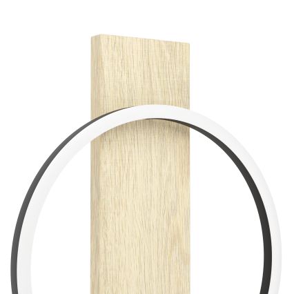 Eglo - LED väggbelysning LED/12W/230V 3000K beige/svart