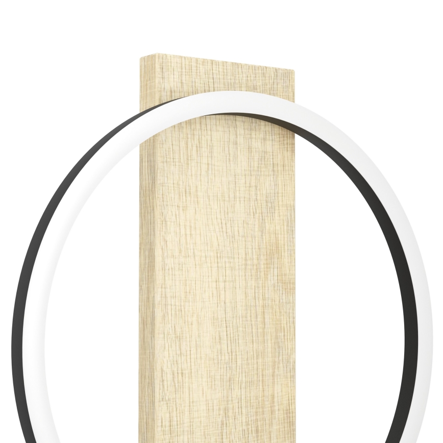 Eglo - LED bordslampa LED/12W/230V 3000K beige/svart