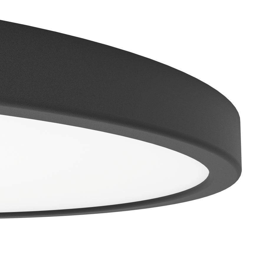 Eglo - LED RGBW Dimbart badrumstakarmatur LED/17,5W/230V 2700–6500 K Ø 38,9 cm IP44 svart