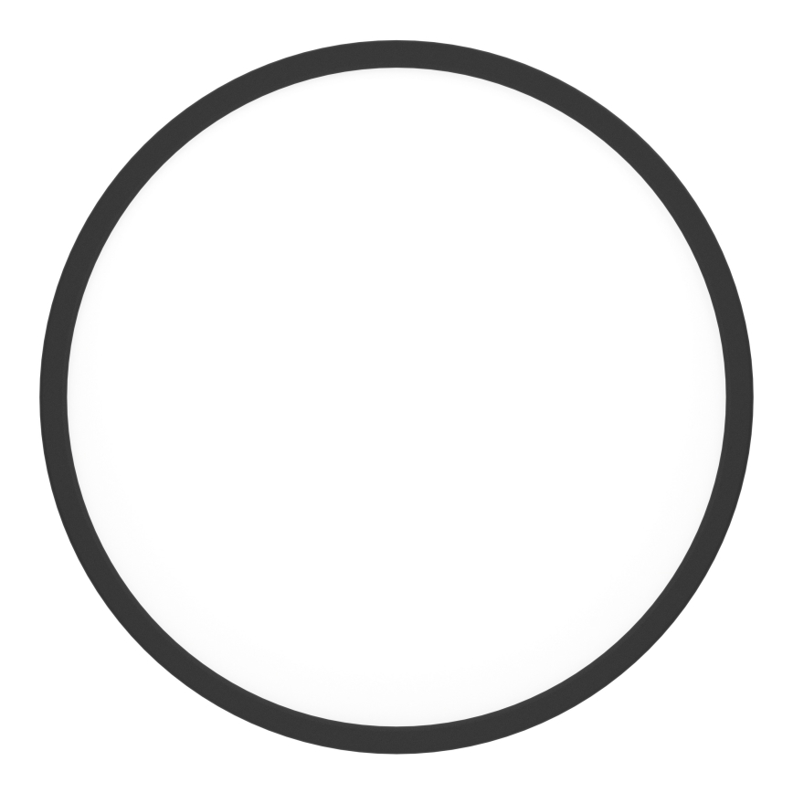 Eglo - LED RGBW dimbar badrumstaklampa LED/17,5W/230V 2700-6500K Ø 39,9 cm IP44 svart