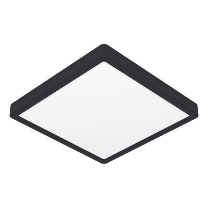 Eglo - LED RGBW dimbar badrumstaklampa LED/17,8W/230V 2700-6500K 39x39 cm IP44 svart