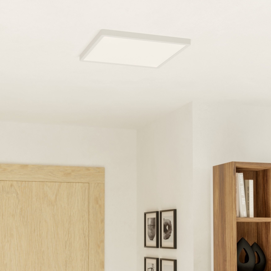 Eglo - LED RGBW Dimbart badrumstakarmatur LED/17,8W/230V 2700-6500K Ø 39,9 cm IP44 vit