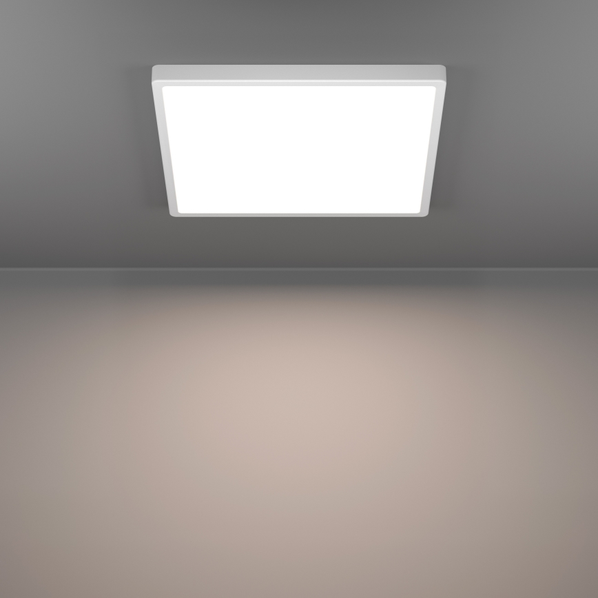 Eglo - LED RGBW Dimbart badrumstakarmatur LED/17,8W/230V 2700-6500K Ø 39,9 cm IP44 vit