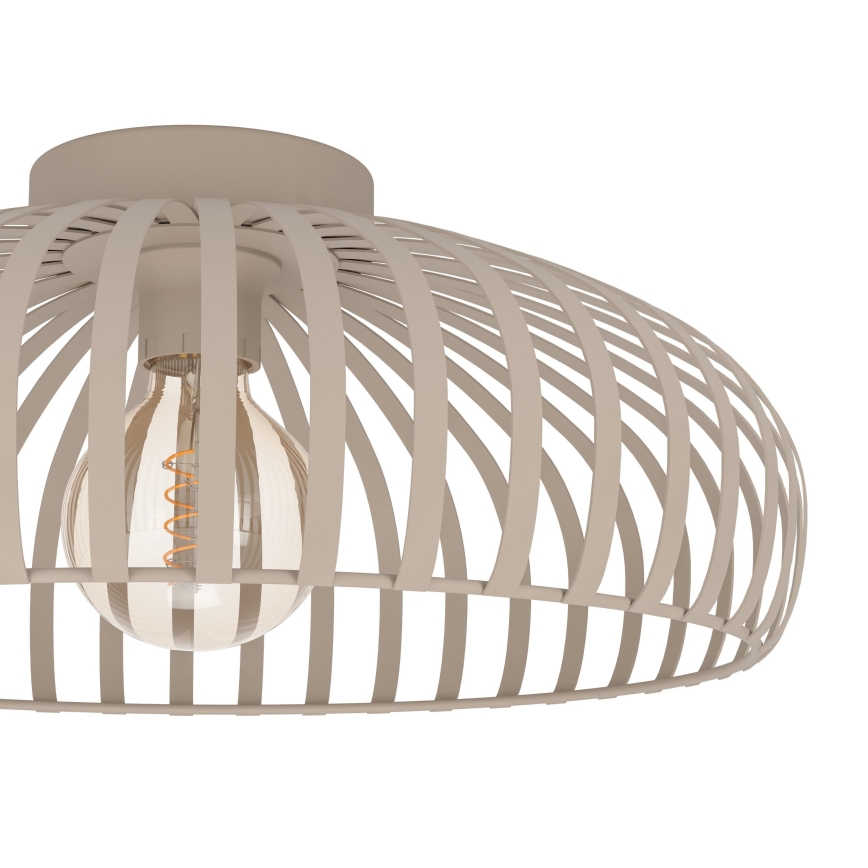 Eglo - Taklampa 1xE27/40W/230V pr. 43 cm sandfärgad