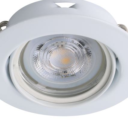 Eglo - KIT 3x LED infälld belysning 1xGU10/4W/230V vit