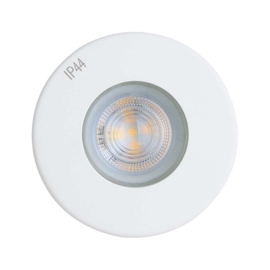 Eglo - KIT 3xLED Badrum infälld lampa 1xGU10/4W/230V IP44 vit