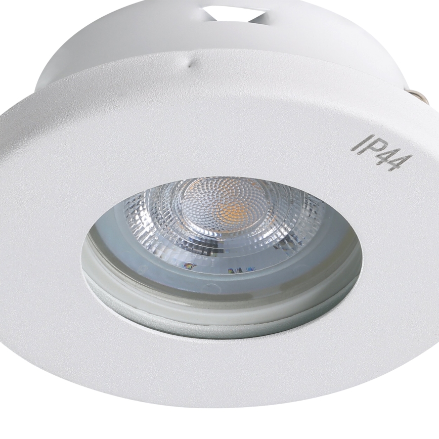 Eglo - KIT 3xLED Badrum infälld lampa 1xGU10/4W/230V IP44 vit