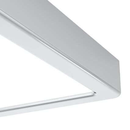 Eglo - LED badrumstaklampa LED/7W/230V 2700/4000/6500K 15x15 cm IP44 blank krom