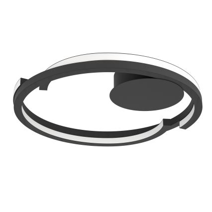 Eglo - LED dimbart taklampa 2xLED/20W/230V 2700–6500K Ø 48 cm svart + fjärrkontroll