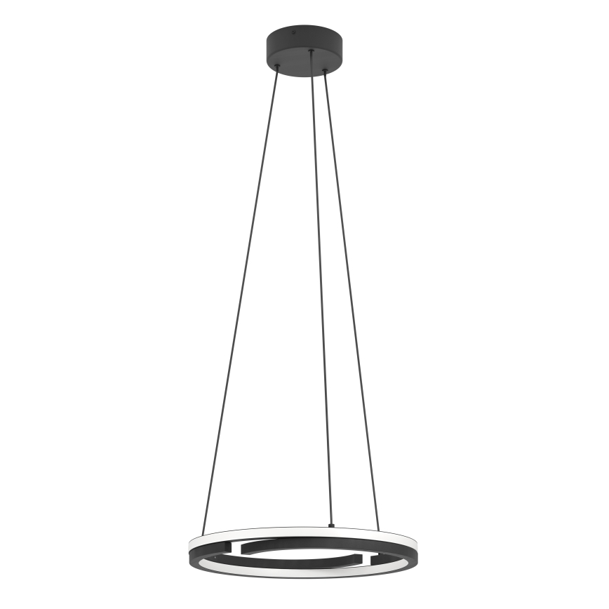 Eglo - Dimbar LED-pendellampa på vajer 2xLED/20W/230V 2700–6500K Ø 48 cm svart + fjärrkontroll