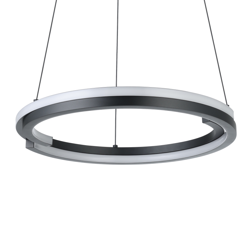 Eglo - Dimbar LED-pendellampa på vajer 2xLED/20W/230V 2700–6500K Ø 48 cm svart + fjärrkontroll